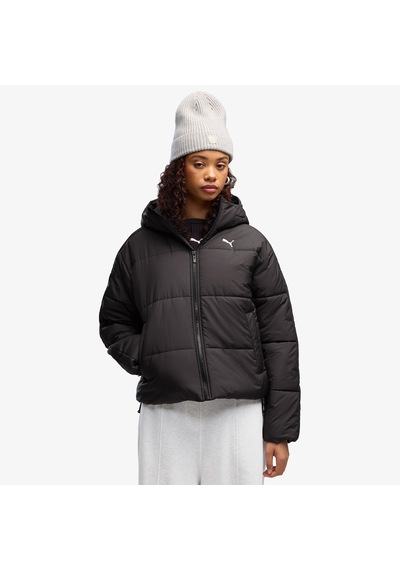 Puma Essential Relaxed Padded Kadın Siyah Ceket 638554 Çok Renkli