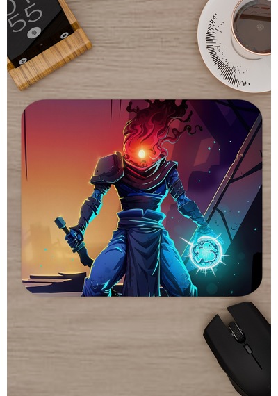 Dead Cells Kaymaz Dikişli Kauçuk Oyuncu Mousepad V5 - 22x18 Gaming Mouse Pad Fare Altlığı