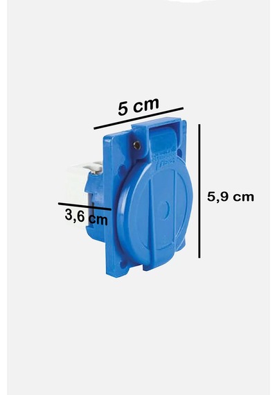 SCHNEIDER 3201-367-0900 Monofaze, 1*16A Pano Prizi