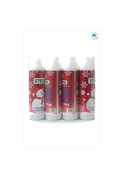 Kar Spreyi 150 Ml Cama Yazılabilen Yılbaşı Pencere Süsleme Sprey