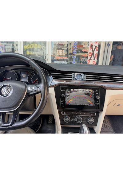 Volkswagen Passat B8 Mib2 Multimedya Carplay Bt Kamera Double 2015 2016 8"