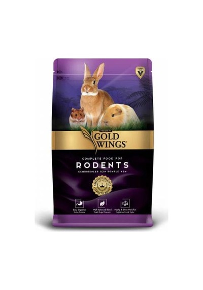 Gold Wings Premium Kemirgen Yemi 1 Kg x 3 Adet