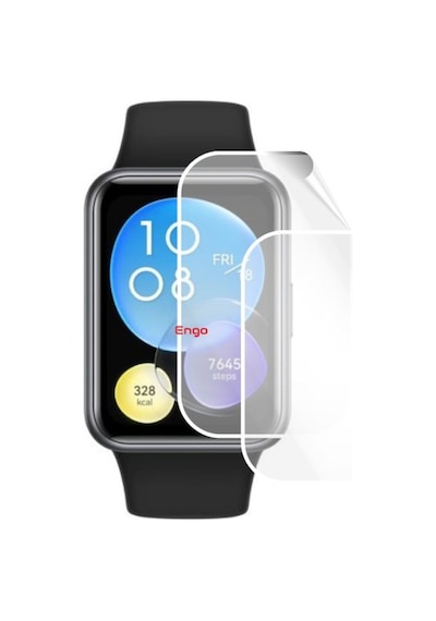 Huawei Watch Fit 2 Ekran Koruyucu Şeffaf Esnek Tpu Film 2 Adet