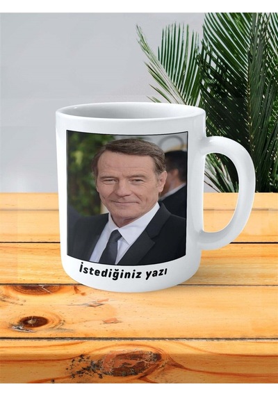 Bryan Cranston Baskılı Kupa Bardak Kişiye Özel Desen 3 Çok Renkli