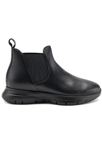 Nero Black Bot Kadın 43l4 Frau Surf Ankle Boot Nero Siyah