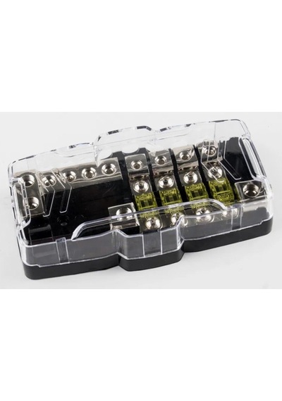 Qfh-62 Qline 4 Çıkışlı Sigortalı Voltaj Dağıtıcı Bloğu