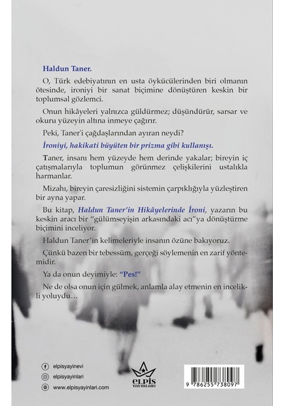 Haldun Taner İn Hikâyelerinde İroni - Ali Doğan - Elpis Yayınları