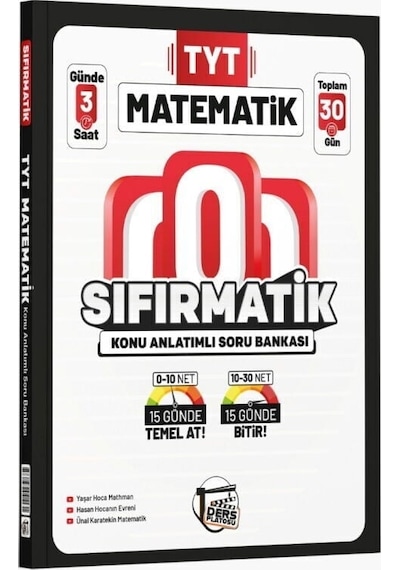 2027 Ders Platosu Tyt Matematik Sıfırmatik Konu Anlatımlı Soru Bankası