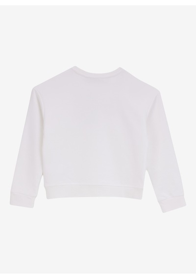 Jeep Beyaz Kız Çocuk Baskılı Sweatshirt J4wg-swt7570 Ekru