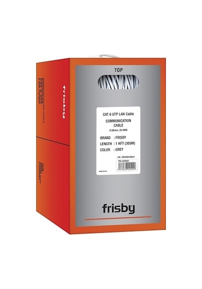 FRISBY FR-CAT601 UTP 23 AWG NETWORK KABLO 305 METRE