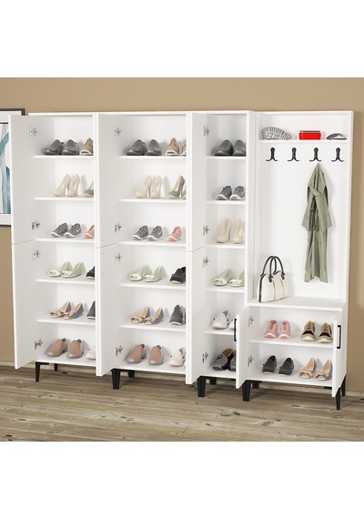 Kalenderdekor1 Kalender Dekor Rose-1-3-4-4 Rs01 Portmanto Vestiyer Ayakkabılık