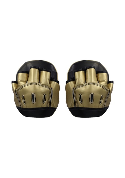 Dragondo 40203-p Micro Ellik Kick Boks Ellik Lapa Çift Siyah - Altın