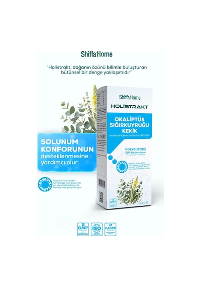 Holistrakt - Okaliptus, Sığırkuyruğu Ve Kekik İçeren Sıvı Ekstrat 250 Ml