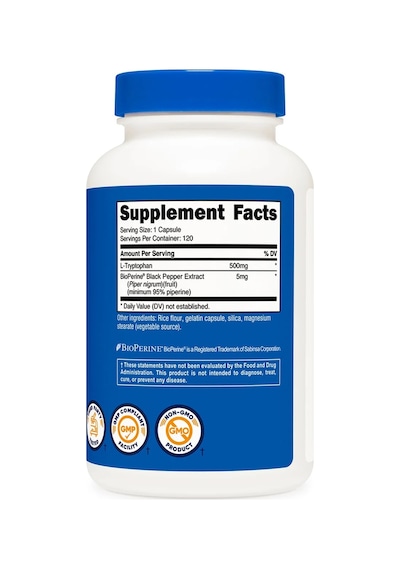 L-trytophan 500 Mg 120 Kapsül