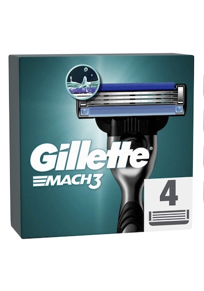 Gillette Mach3 Yedek Başlık 4 X 4'lü