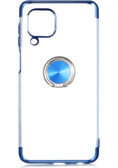 Huawei P40 Lite Köseleri Renkli Yüzüklü Standli Seffaf Kilif 295079931 - Renk-Kampanya / Gold-Istemiyorum