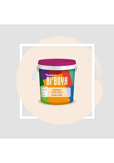 Bi Boya İpek Mat Trendy 15 L Kiraz Çiçeği