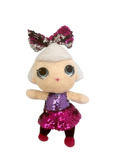 Lol Pelüş Bebek Sevimli Lol Peluş Oyuncak 30cm Mor - Pembe