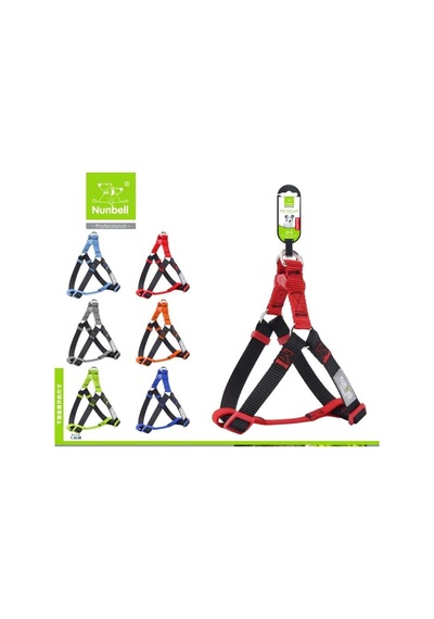 Nunbell Göğüs Tasması 1.5cm Çok Renkli