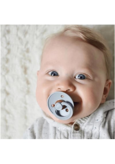 Bibs Colour Emzik SkyblueBabyblue No:1 0-6 Ay Mavi
