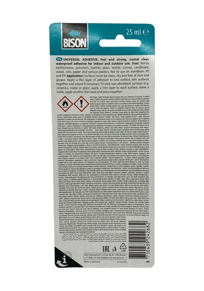 Bison Universal Eşya Ve Malzeme Yapıştırıcısı 25ml