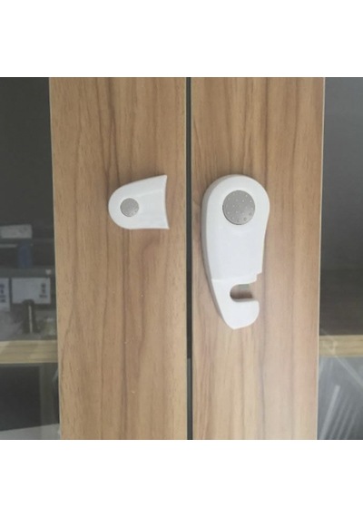 Portakal Safety Çift Kapaklı Dolap Kilidi Çok Renkli