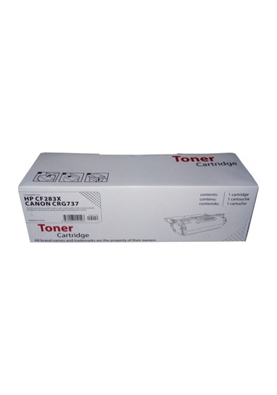 Hp Cf283x Canon Crg737 Toner - 874193496