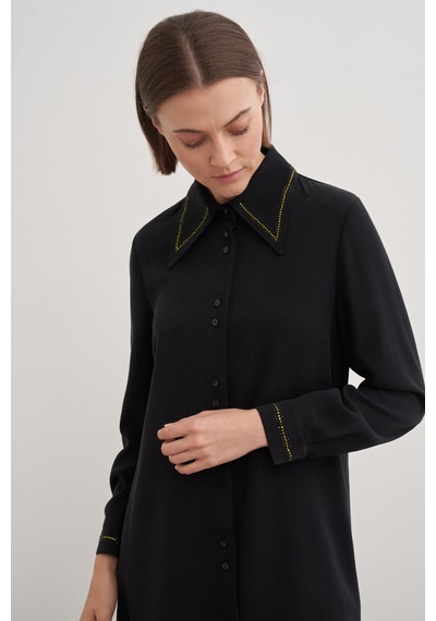 Aker 24aw15263111 Küçük Beden Tunik 24aw15263111 002 Siyah Siyah