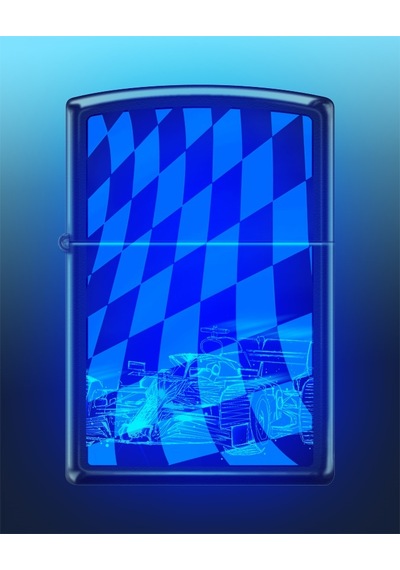 Zippo Black Light Car Design Çakmak