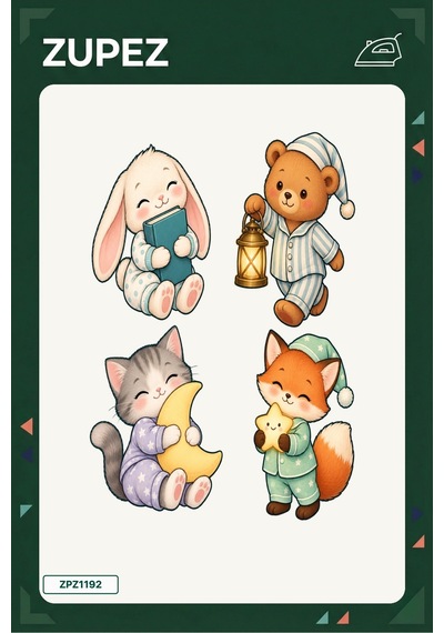 Minik Akşam Hikâyesi 19x25 Cm Ütüyle Uygulanan Baskı Zpz1192 - 928157396