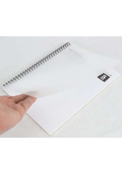Morning Glory 3000 Kareli Defter 26x19 Cm 11210-87427 Şeffaf
