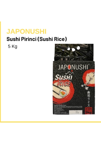 Japonushi Sushi Pirinci 5 KG