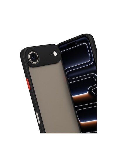 Apple iPhone  Uyumlu,  17 Air Kılıf Montreal Silikon Kapak - Siyah