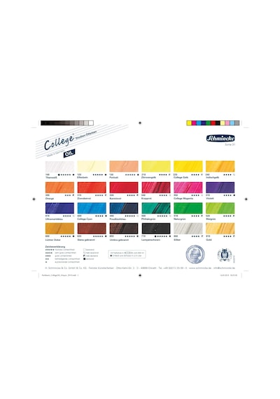 Schmincke College Yağlı Boya 200ml - N:650 Burnt Umber Diğer