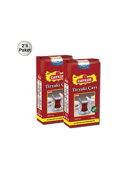 Tiryaki Siyah Dökme Çay 2 X 1 Kg