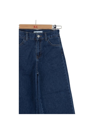 Xo Kids Kız Çocuk Koyu Mavi Jean Pantolon 8-14 Yaş 51704 KOYU MAVİ