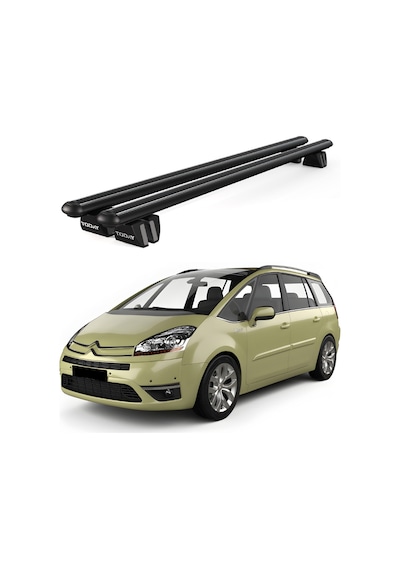 Pençe Citroen C4 Picasso Ara Atkı 2006-2012 Uyumlu Siyah Ara Atkı Port Bagaj Tavan Barı