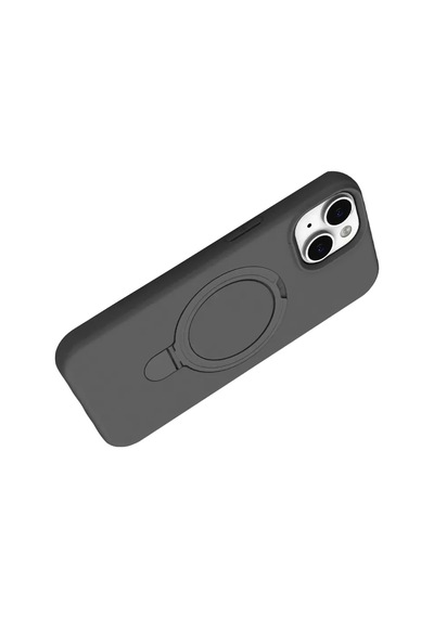 Newface Apple İphone 14 Regal Magsafe Standlı Kapak - Titan Gri