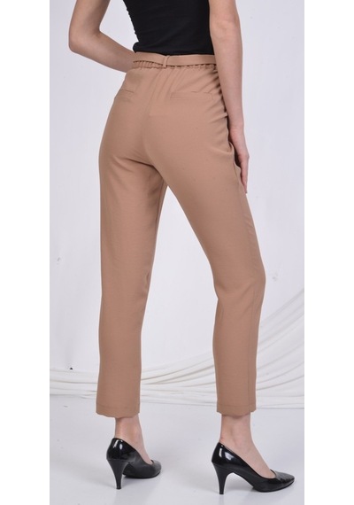 Soralline Kadın Pantolon Aerobine Kumaş 1696 Gül Ten Ten Rengi