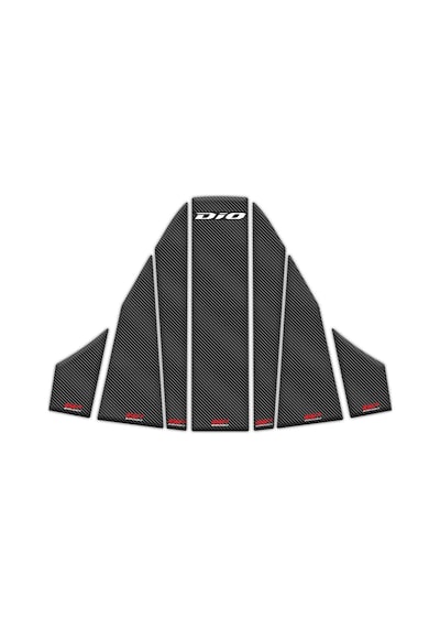 Gp Kompozit Honda Dio 2021-2022 Uyumlu Tank Pad Seti Karbon