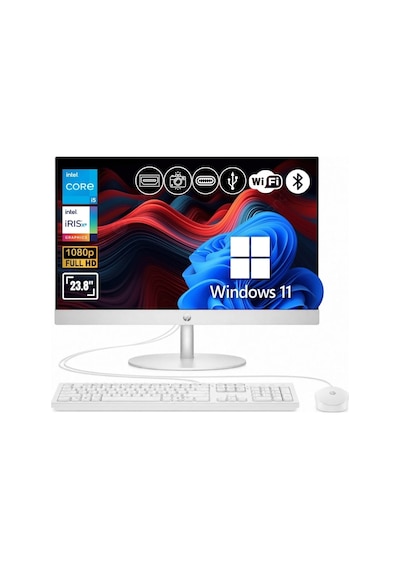 HP ProOne 240 G10 B6JC3ES-ATL21 i5-1334U 32 GB 512 GB SSD 23.8" W11P AIO Masaüstü Bilgisayar