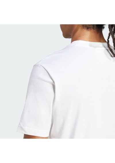 Adidas Essentials Small Logo Single Erkek Tişört C-adıjf1092e50a00 Beyaz