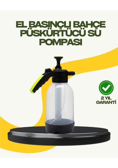 Manuel Basınçlı Köpük Püskürtücü Ayarlanabilir Nozullu 2 Litre Araba Yıkama Belirtilmemiş