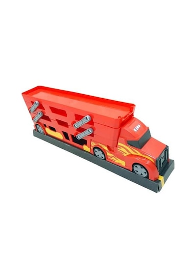 King Toys 3 Katlı Sürat Pistli Tır 3 Arabalı
