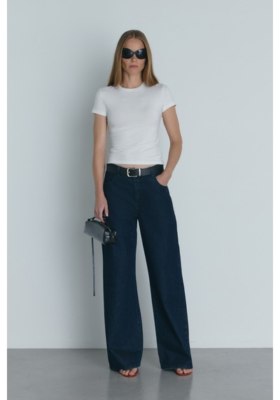 Suud Collection Mavi 88 Wide Leg Jean