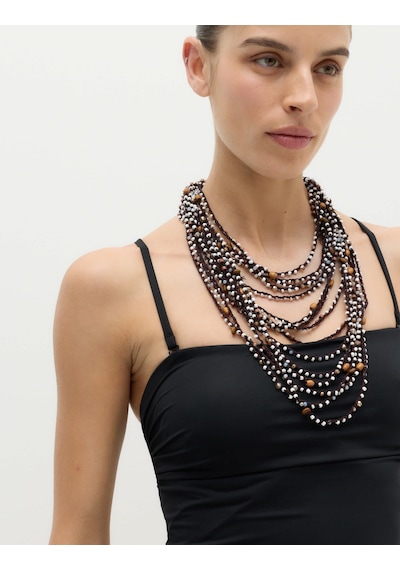 Marks & Spencer Bandeau Büzgü Detaylı Mayo T52001184S Siyah