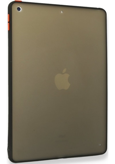Apple Uyumlu iPad  Air 3 10.5 İnc Montreal Seri Silikon Tablet Kılıfı Siyah Arka Kapak