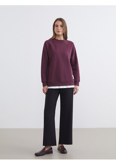 Lcw Comfort Mürdüm Sweatshirt