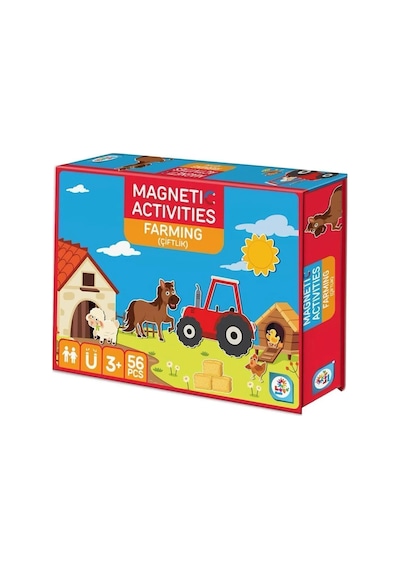 Laço Yeni Manyetik Bloklar Aktivite Çiftlik Lc7984
