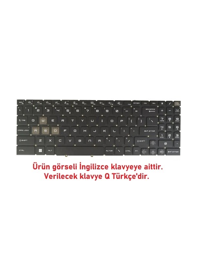Msı Vector 17hx A13vhg Klavye Işıklı Siyah V1 Per-key Rgb - Wasd